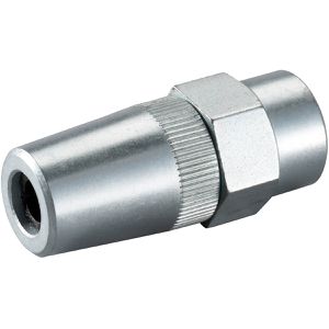 Makita Fettpressenmundstück 191W61-0, gerade, 3 Backen, verzinkt, Gewinde 1/8 Zoll NPT