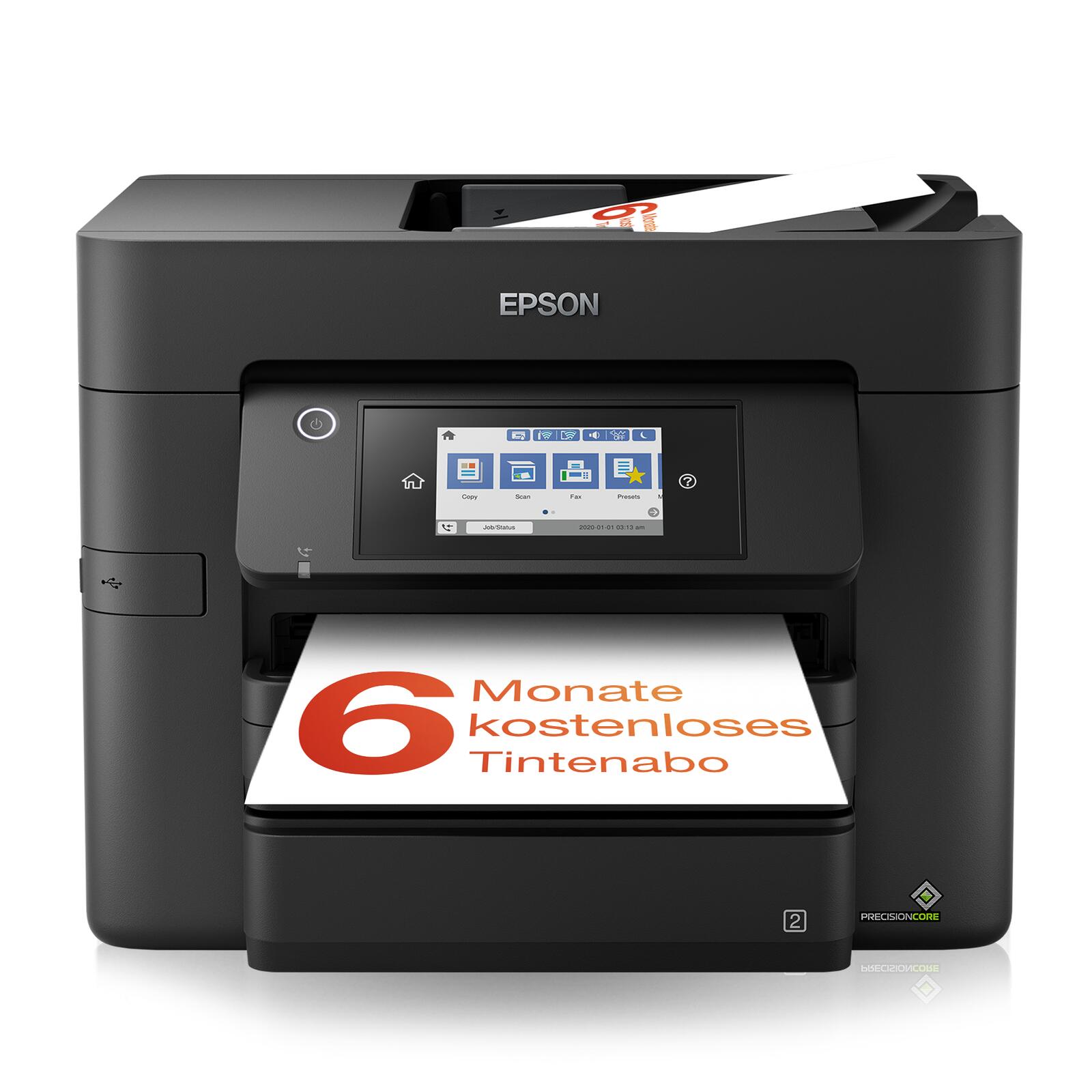 Epson WorkForce Pro WF-4830DTWF Tintenstrahl-Multifunktionsgerät C11CJ05402