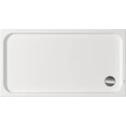 Duravit D-Code Rechteck-Duschwanne 720258000000001 140 x 75 x 8,5 cm, Antislip, weiß