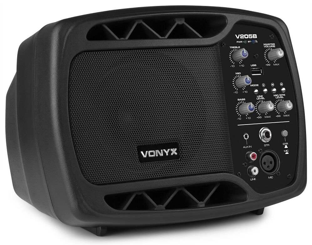 Monitor Altavoz Amplificado 5" 80W MP3/USB/BLUETOOTH (V205B) - VONYX
