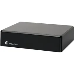 Project BT Box E HD schwarz Bluetooth Audioempfänger mit aptX (Empfänger), Bluetooth Adapter, Schwarz