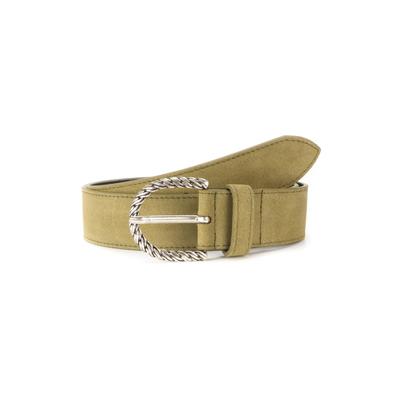Ledergürtel BA98-COLOGNE "BA98-Cologne Gürtel", Damen, Gr. 70, grün, Obermaterial: 100% Lammleder LEL., uni, Gürtel Ledergürtel, aus weichem Velour-Leder