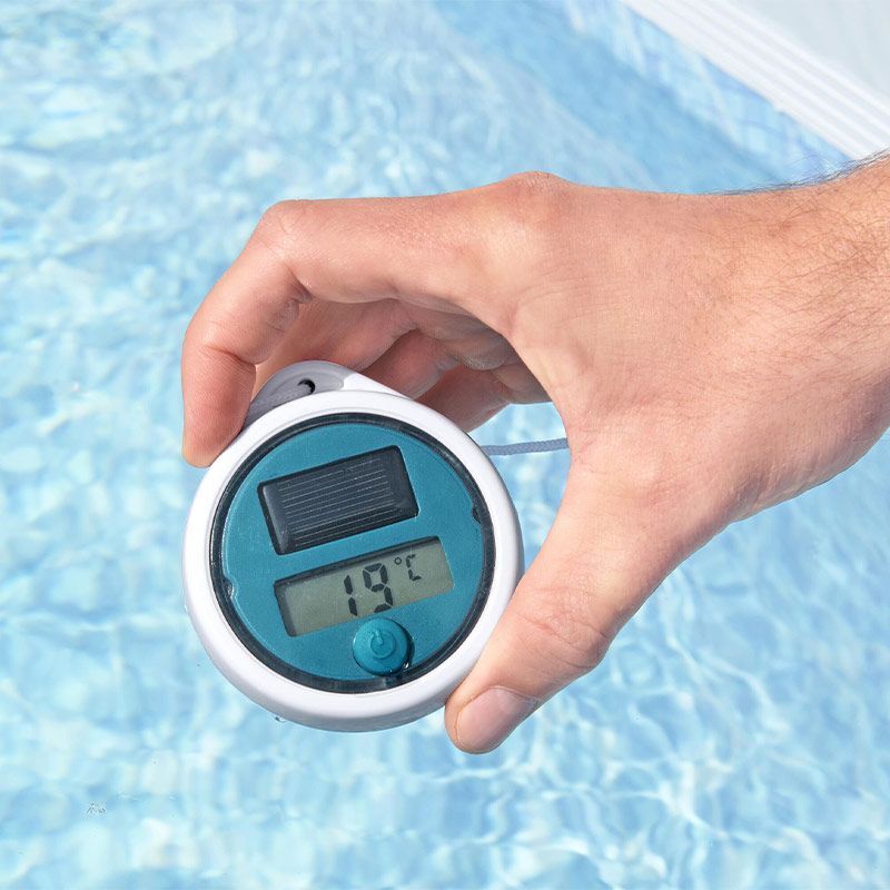 Thermomètre digital Bestway à batterie solaire