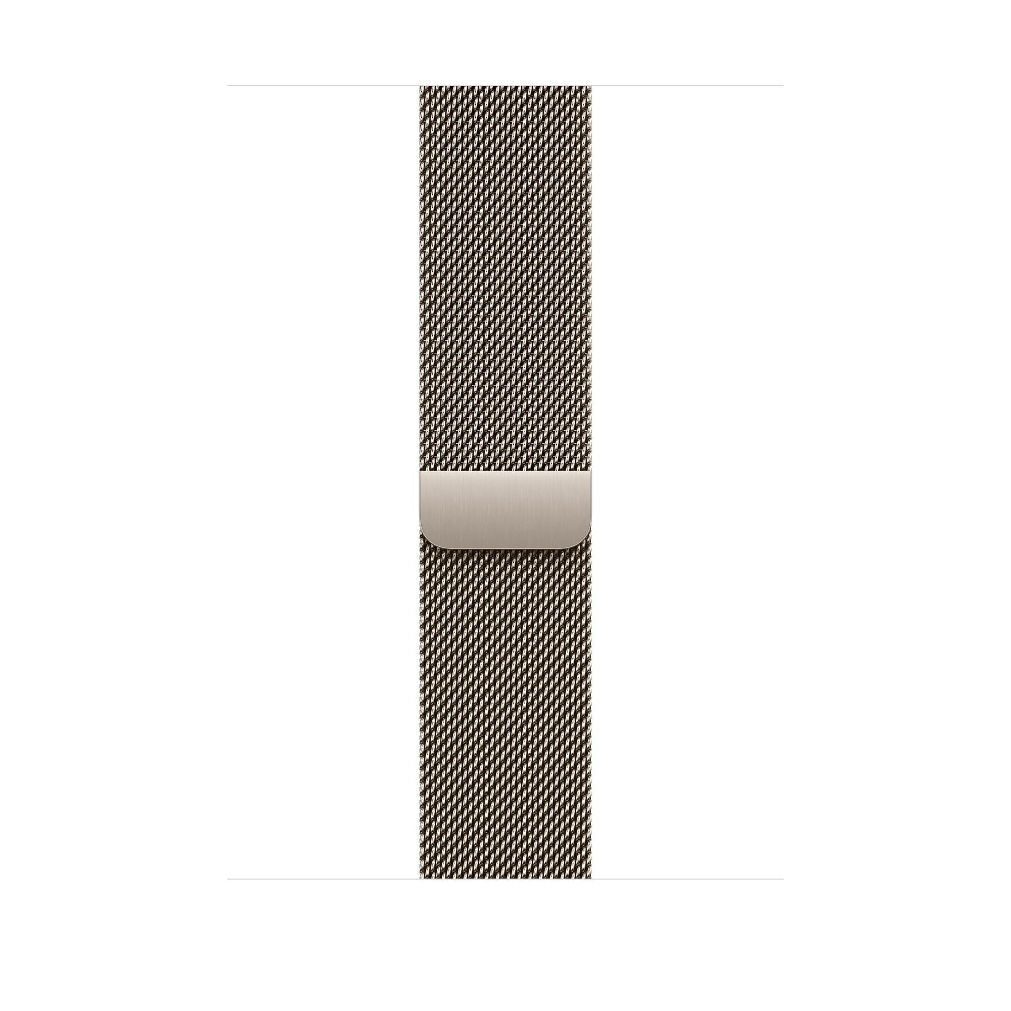 Apple Watch Milanese Armband für Watch 46mm Natur (M/L)