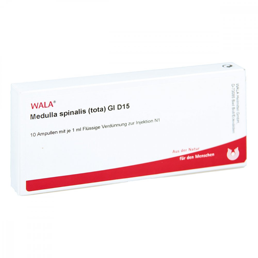 WALA Heilmittel GmbH Medulla Spinalis Tota Gl D15 Ampullen 03356275