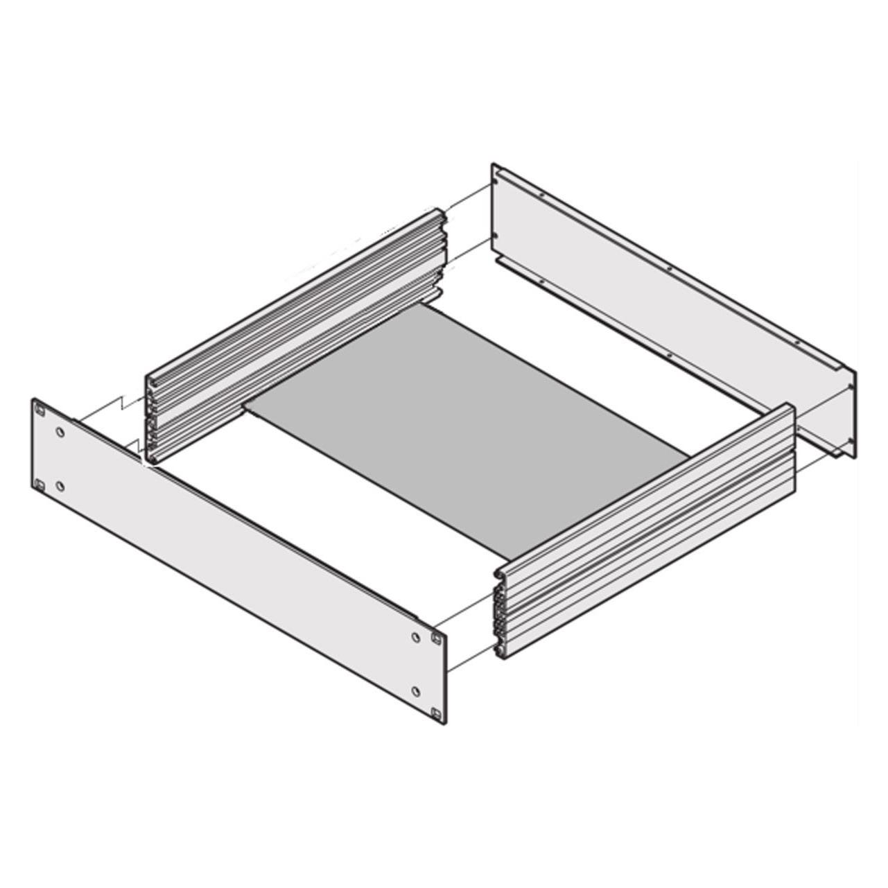 Schroff Montageplatte - CHASSISPLATTE 150T (20860107)