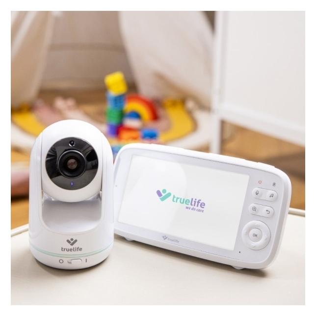 Truelife NannyCam R5 elektronisches Babyphone (Babyphone mit Kamera, 300 m) (TLVMMNCR5NNWA)