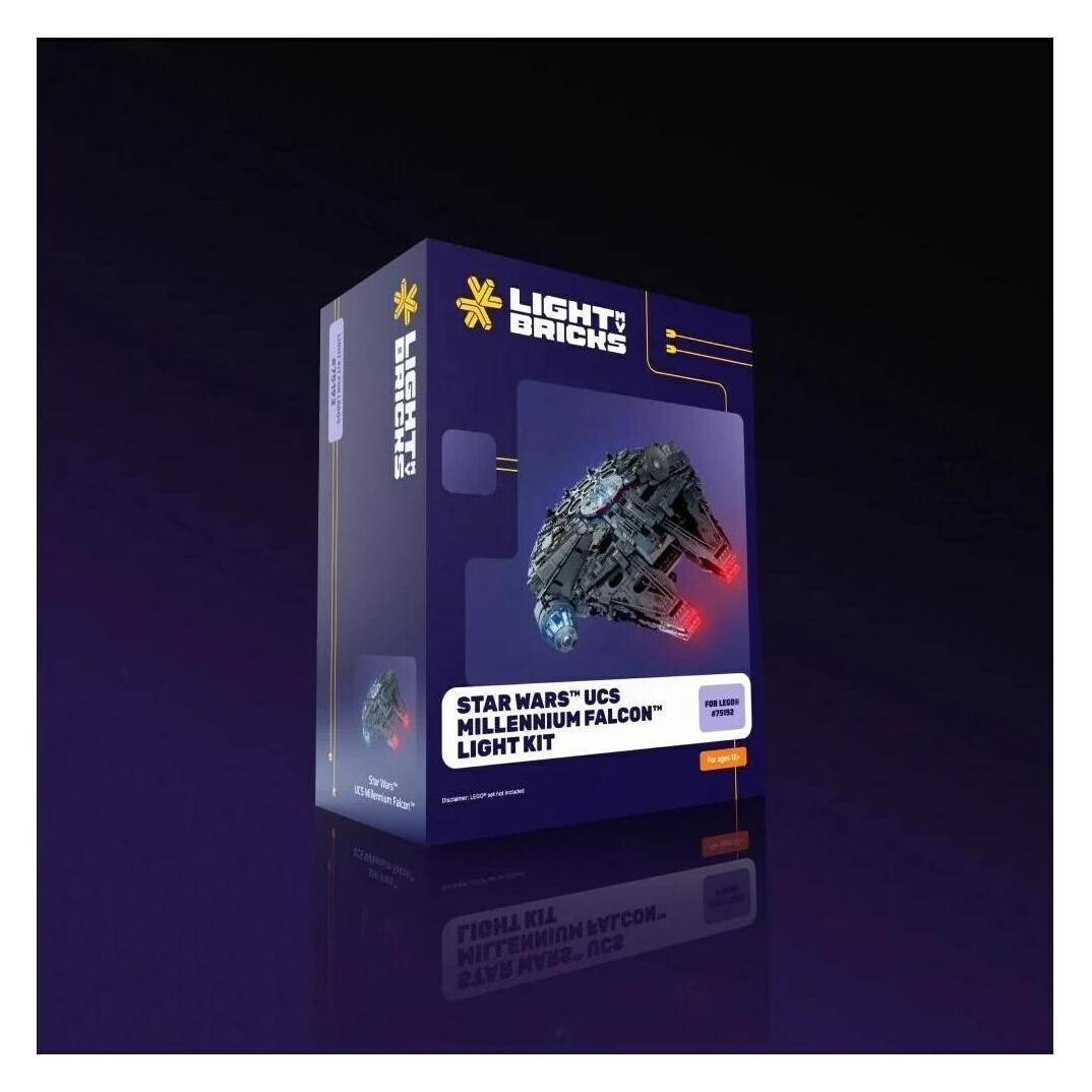 Light my bricks LMB 2.0 LED Licht Set für LEGO 75192 Star Wars UCS Millennium Falcon (75192)