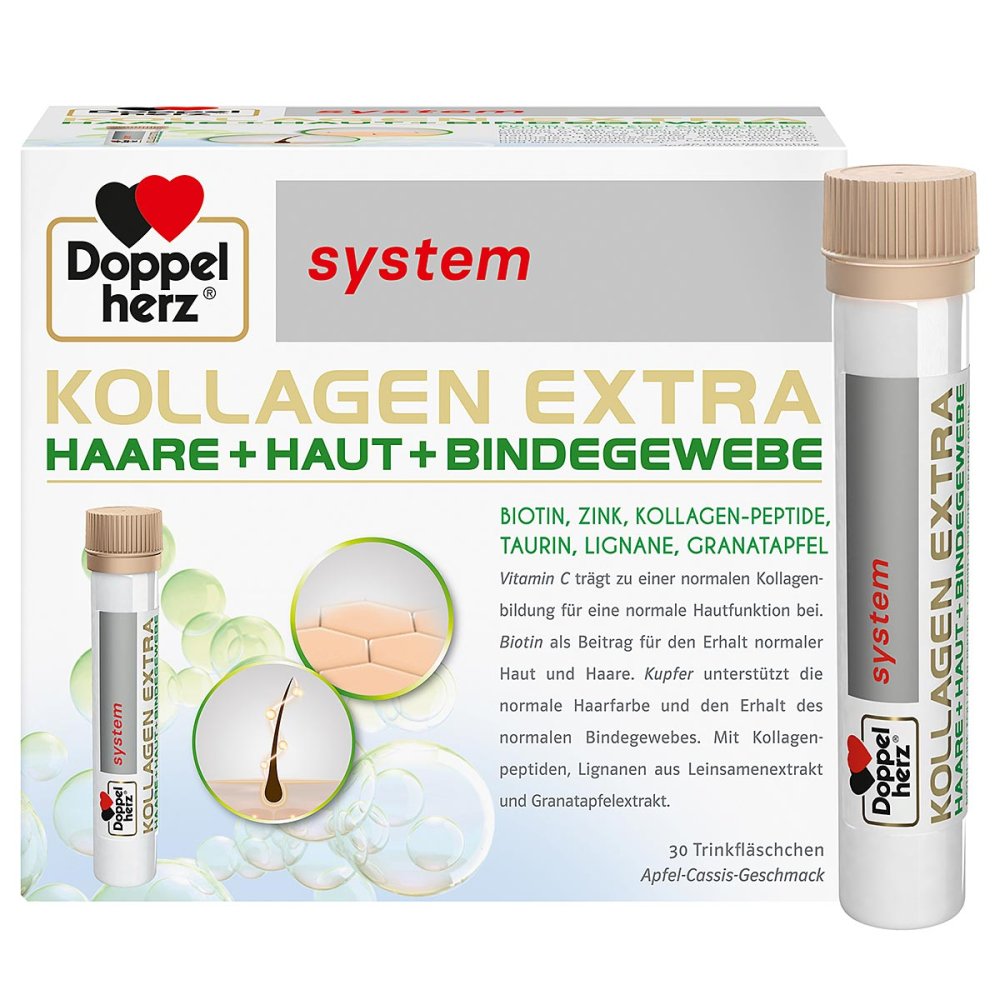 Queisser Pharma GmbH & Co. KG Doppelherz system Kollagen Extra Haare + Haut + Bindegewebe 17215437