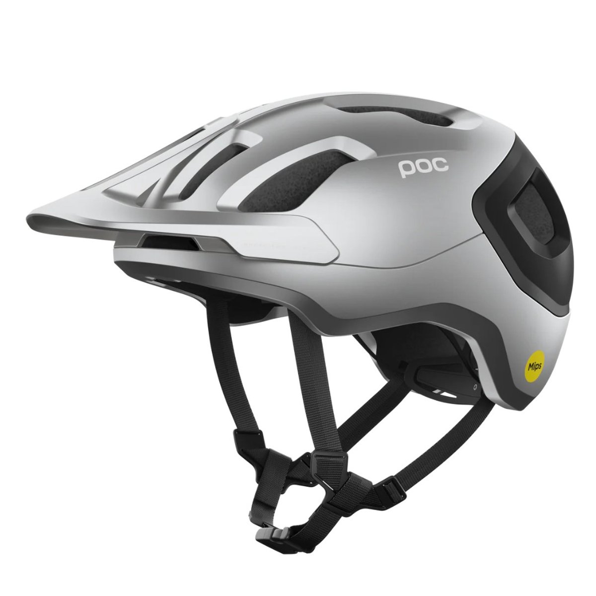 Capacete POC Axion Race MIPS cinzento, Tamanho S Unisex