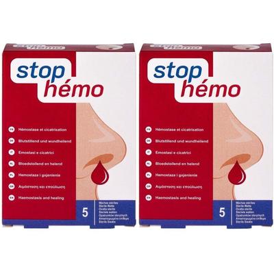 Stop Hemo blutstillende Watte 2x 2x5 St