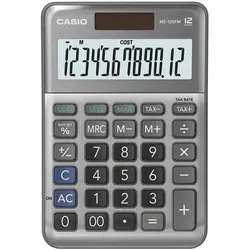 CASIO Tischrechner MS-120FM grau