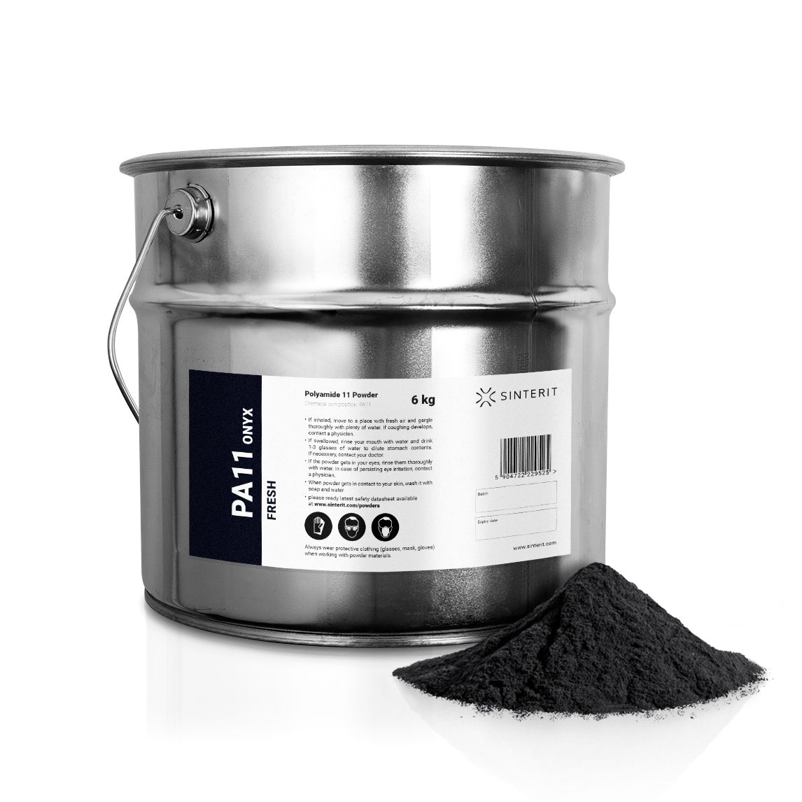 Sinterit Powder - PA11 Onyx Fresh - 6 kg FZ108