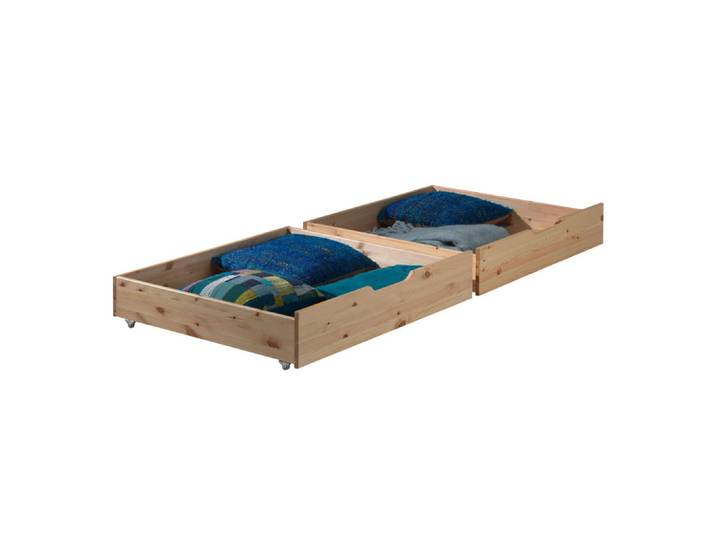Tiroirs de lit Vipack Pino - Bois