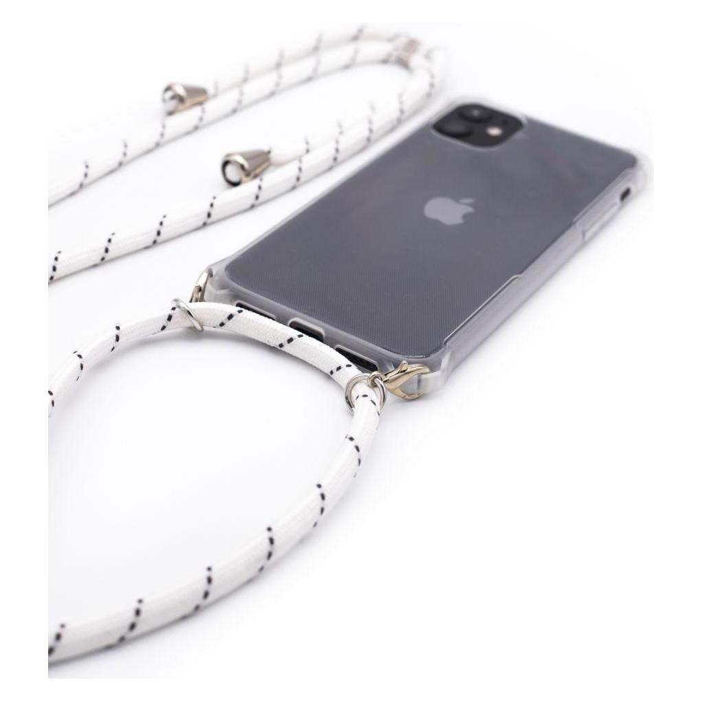 Evelatus iPhone X/XS Case with rope White Stripes (Apple iPhone X) (EIXCWRWS)