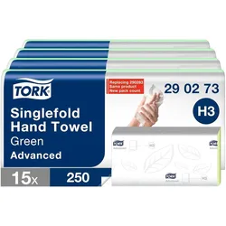 Tork Papierhandtücher, Haushaltspapier, Grün
