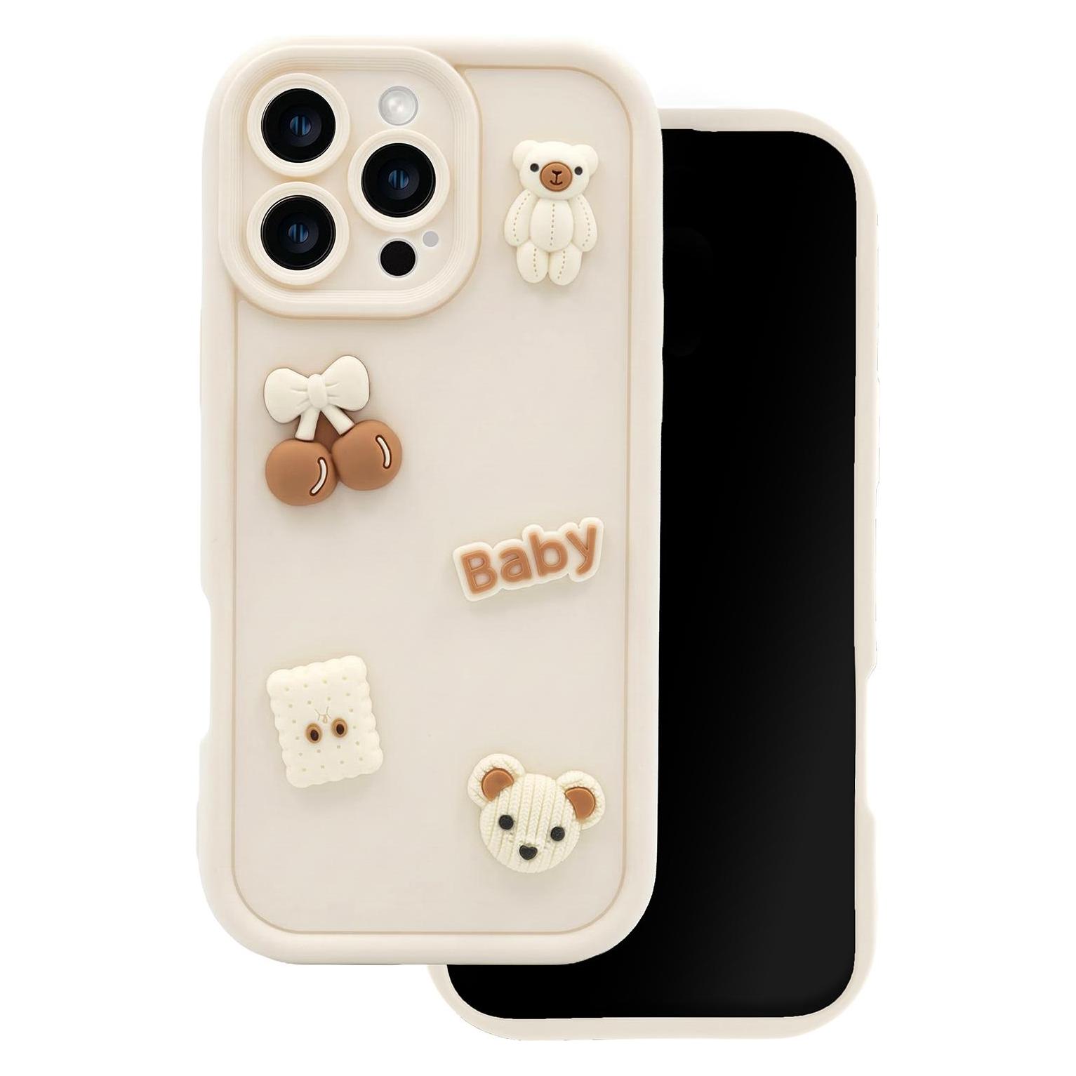 OEM Ultra Trendy 3D case for Samsung Galaxy S25 Ultra bear (Samsung Galaxy S25 Ultra) (GSM275500)