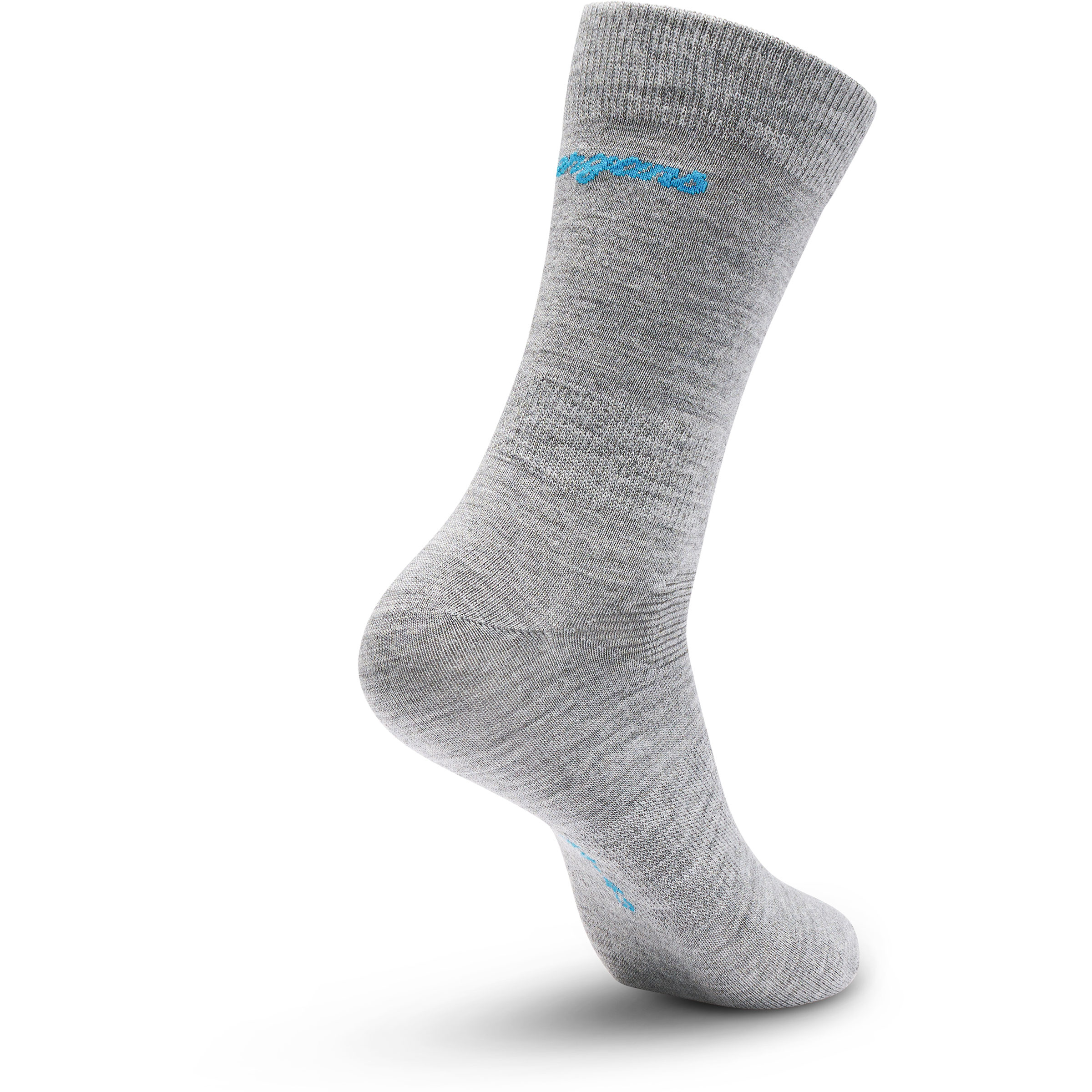 Bergans Allround Light Merino Freizeitsocken grau Größe 38 Camping Elastisch Merinowolle