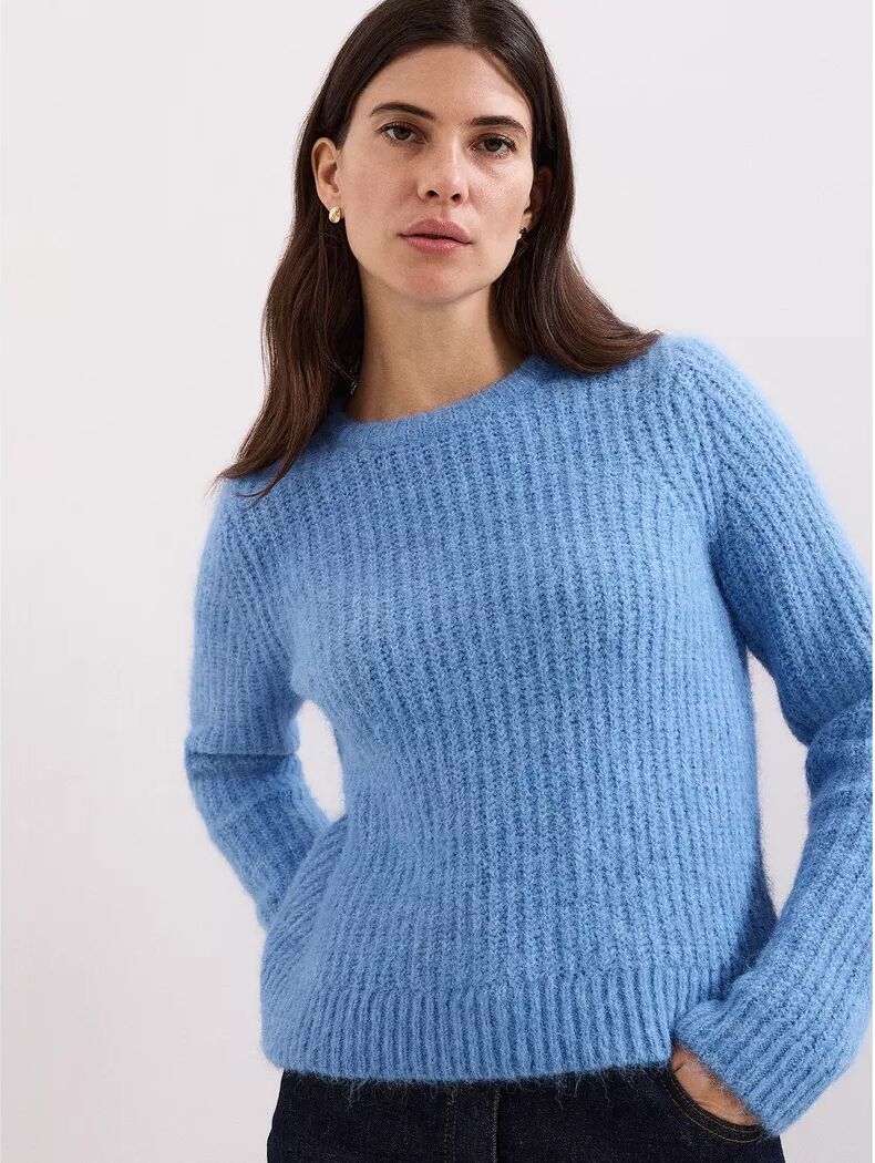Phase Eight - Pullover, für Damen, Blau, Größe L
