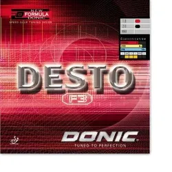 Donic Belag Desto F3 schwarz 2,0 - schwarz 2,0