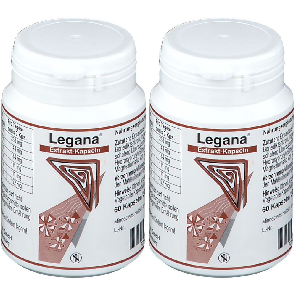 Legana Extrakt-Kapseln 2x 2x60 St Kapseln