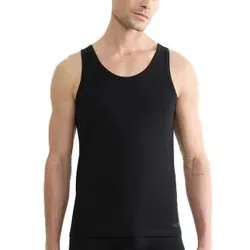 Sloggi Men Ever Ease Tank Top Schwarz Baumwolle Small Herren