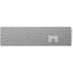 Microsoft Surface Keyboard (2nd edition)/Wireless Bluetooth/US layout/Gray (US, Kabellos), Tastatur, Grau