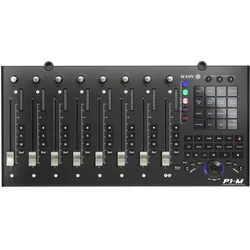 Icon P1-M (Controller), MIDI Controller, Schwarz