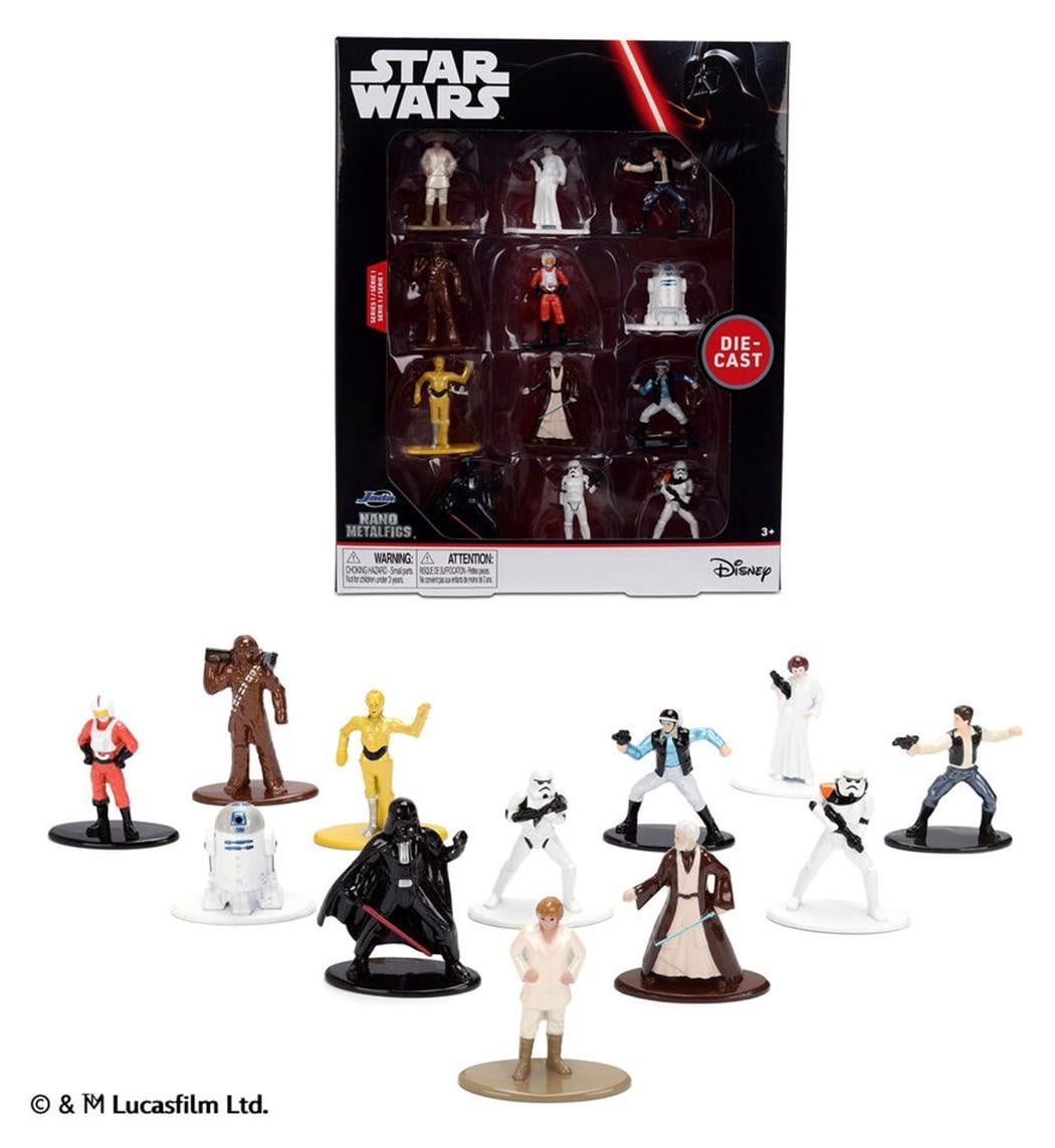 Jada Star Wars Figuren Set van 12 stuks - 4 cm