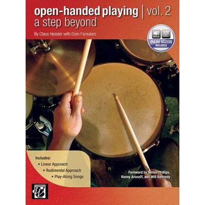 Open-Handed Playing, Volume 2, Taschenbuch von Claus Hessler,Dom Famularo, Alfred Music Publishing Company, 978-0-7390-8473-1