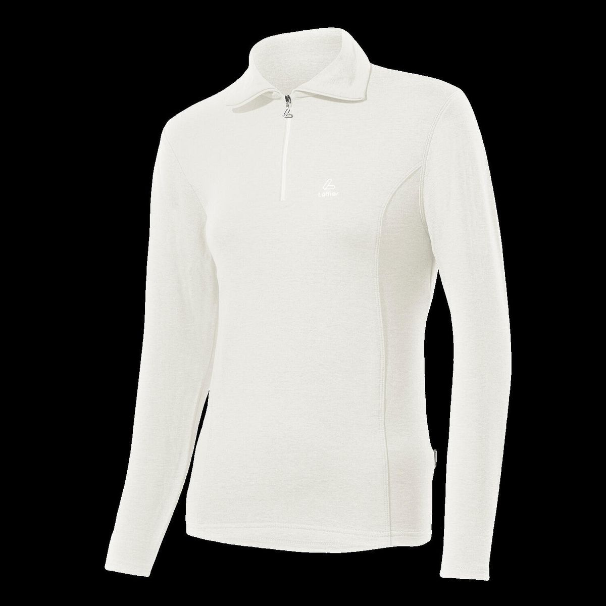 Löffler Women Midlayer Turtle Transtex creme white (104) 38 10990-104-38