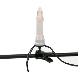 Konstsmide Weihnachtsbeleuchtung LED Baumkette, Topbirnen, One String, 25 warmweiße SMDLEDs
