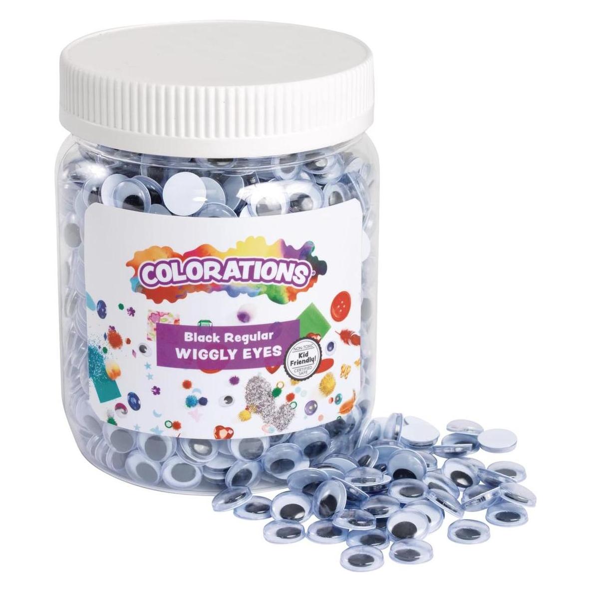 Colorations - Wackelaugen Schwarz, 1000St. (25280927)