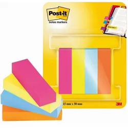 Post-it® Page Marker Poptimistic Haftmarker 1,5 x 5,0 cm