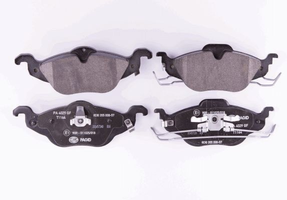 HELLA 8DB 355 008-571 Brake pad set