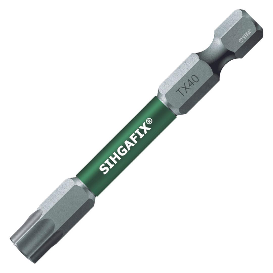 Sihga Schraubendreher-Einsätze FIX 60 mm (Innensechsrund TX) (40132)