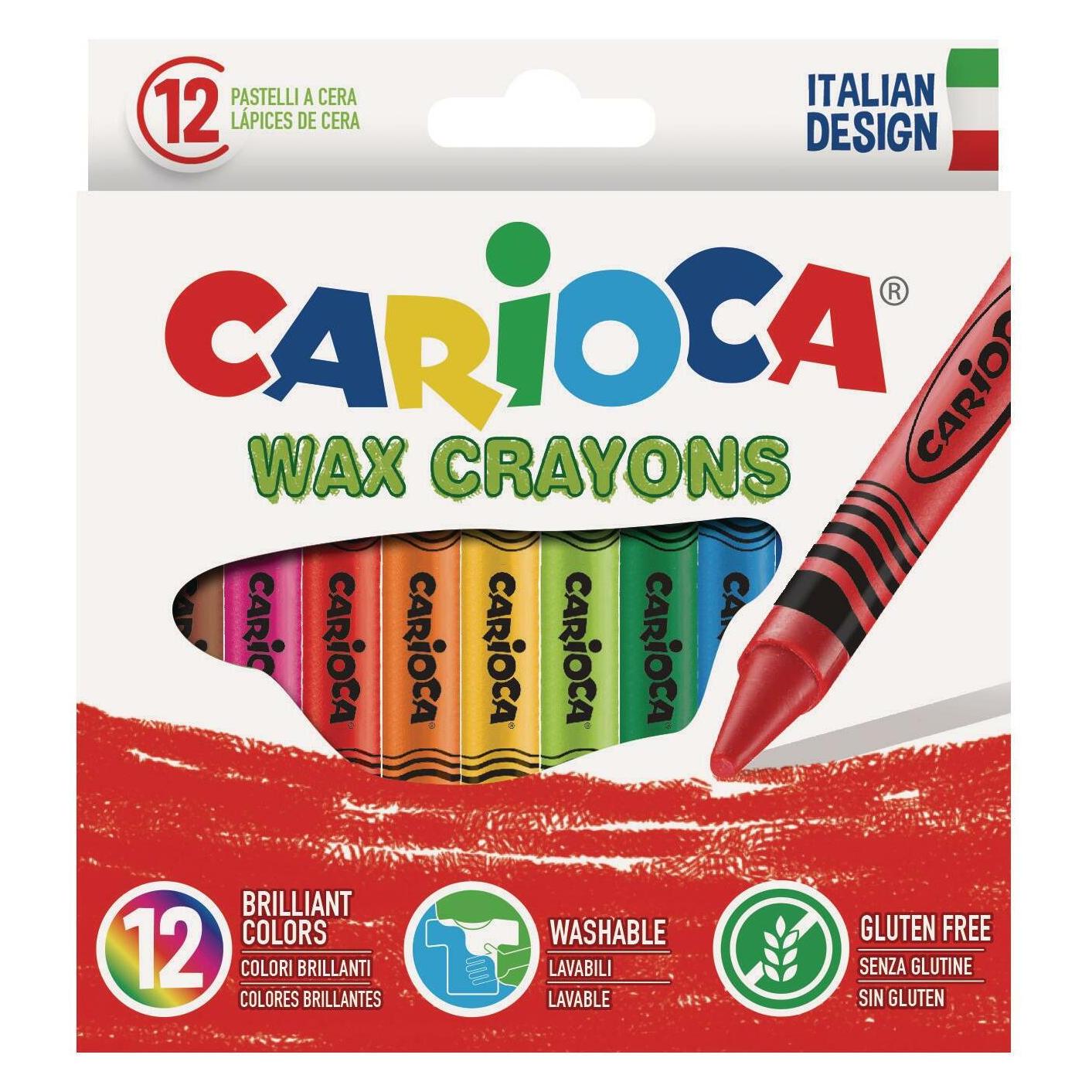 Carioca Wachsmalkreide Wax (12x) (42365)