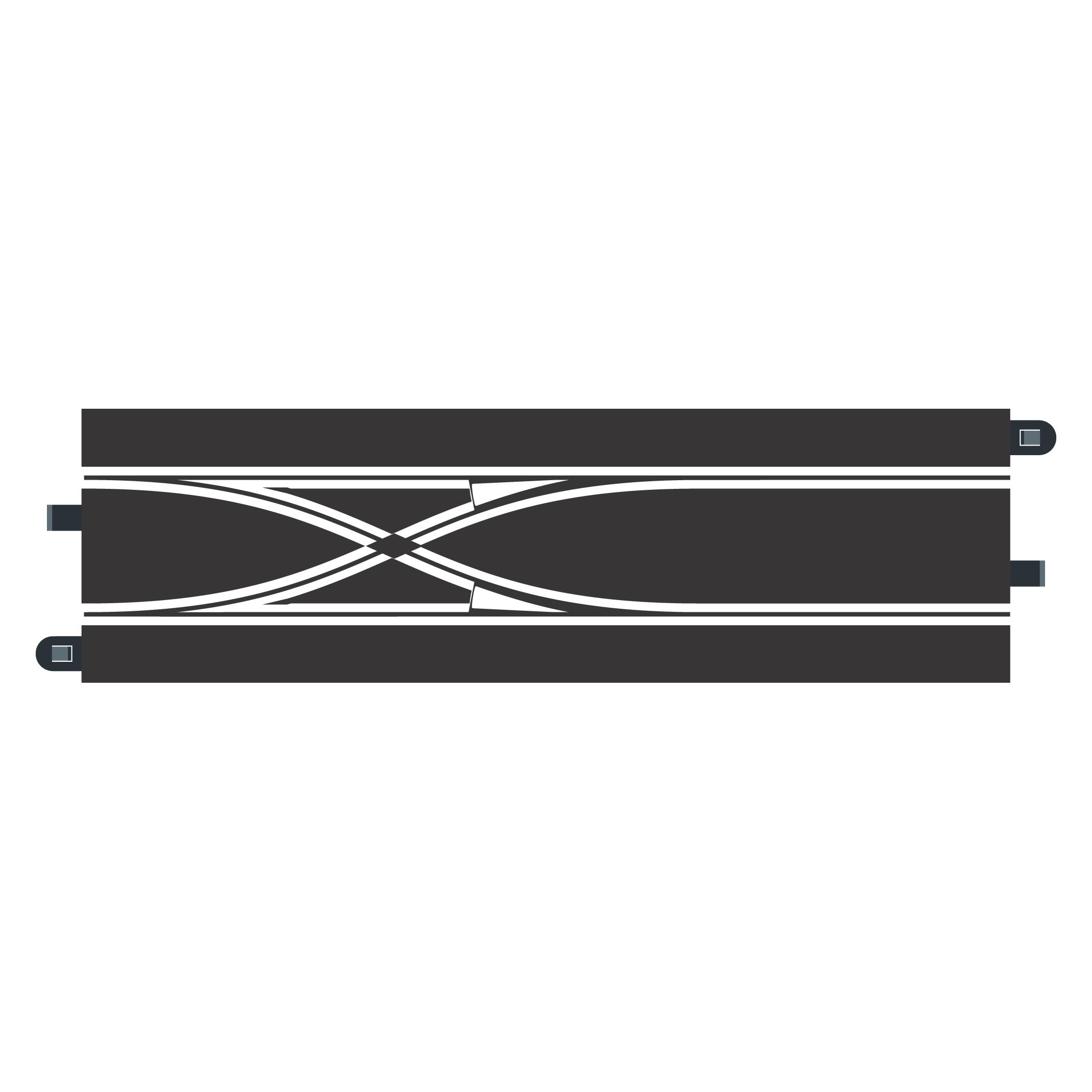 Scalextric Digital Lane Change Track Straight (C7036)