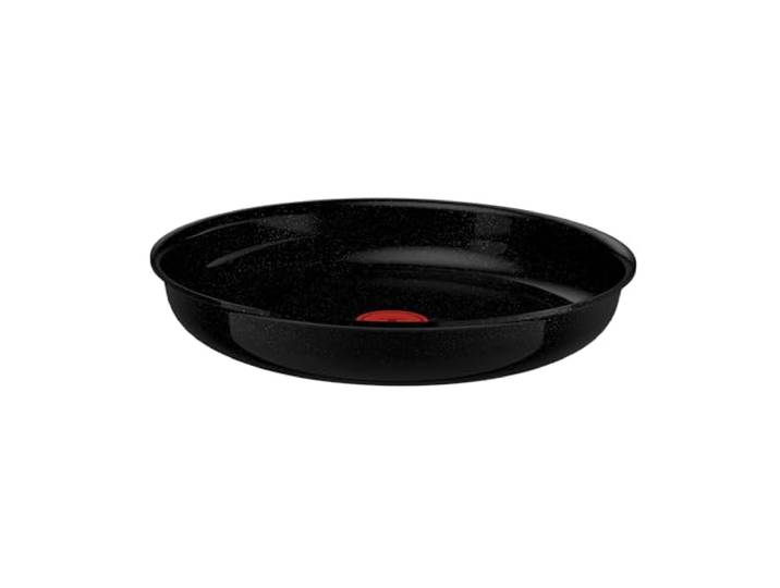 Tefal - Ingenio Excellence Poêle Céramique - Poignée amovible - 28 cm Technologie Fusioncore brevetée - Poêle compatible induction - Poignée amovible pour cuisson four et rangement compact
