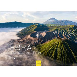 Edition-Seidel Bildkalender Terra - Bilder unserer Erde, 2027, Motiv: Landschaftsbilder, Spiralkalender, A4