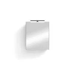 by Living Spiegelschrank  Spree , grau , Maße (cm): B: 50 H: 60