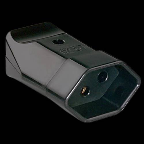 Bachmann 912174 Schutzkontaktkupplung 250V Schwarz IP20