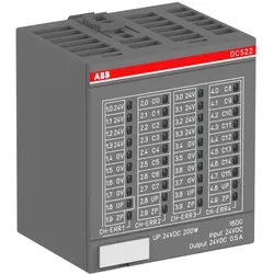 ABB DC522 Dig.Ein./Ausgabemodul 16DC 24VDC,DI:24VDC,DC:24VDC/0,5A,1/2-Leiter 1SAP240600R0001