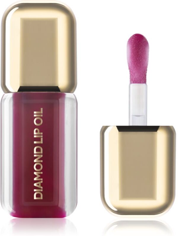 Dermacol Diamond Edition Lip Oil tinted lip oil with magnifying effect shade 06 Berry Bloom 4 ml