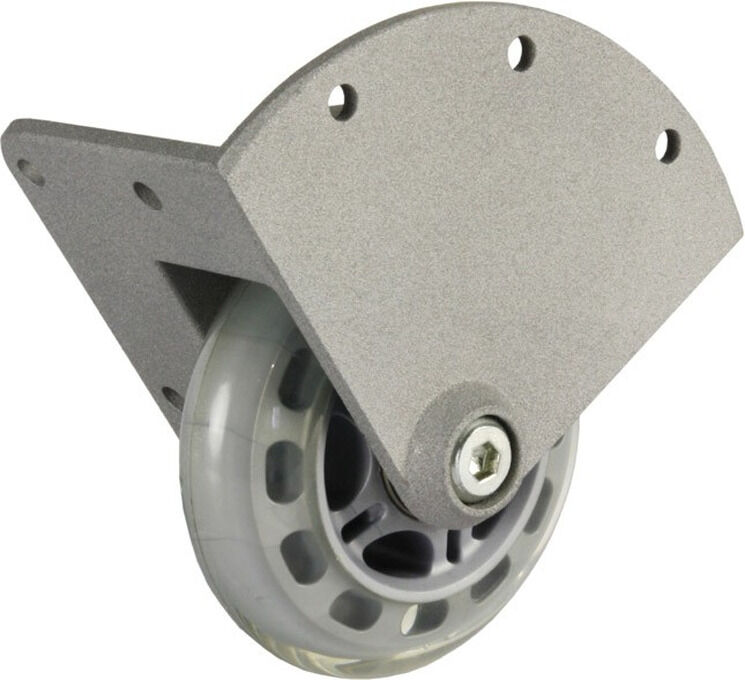 Adam Hall Hardware 37450 S Einbau Eckrolle Mit Weichem Rad 75 Mm
