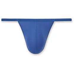 HOM Herren G-String - Plume, federleicht Blau (Blue) / 6 (Large)