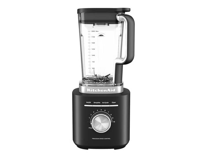 KitchenAid Pure Power Blender 2L BPA-vrije Mengbeker Mat Zwart