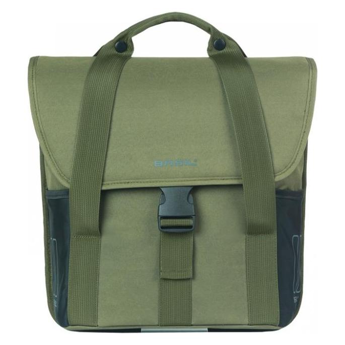 Basil Go (16 l, Gepäckträgertasche) (B18466-VERT FONCÉ)