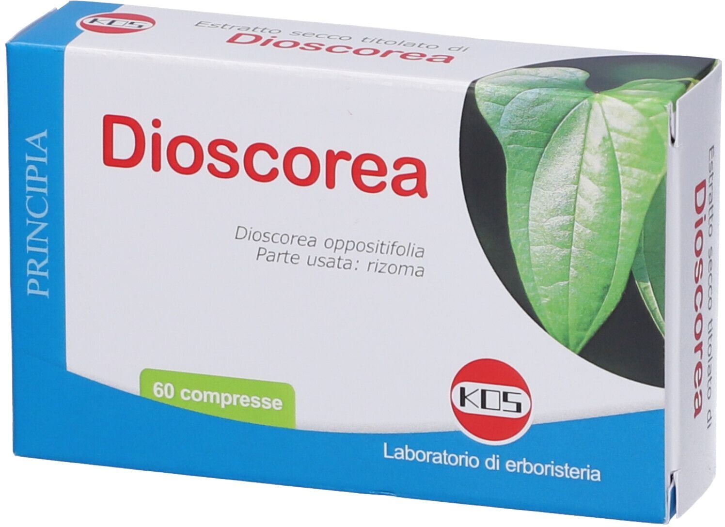 KOS Srl Kos Dioscorea Estratto Secco, 60 Compresse, Supporto Menopausa, Ciclo Mestruale, Funzionalità Articolare