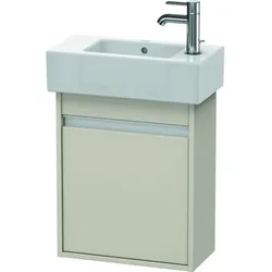 Duravit Ketho Waschtisch-Unterschrank KT6629R9191 45x22,5x55cm, wandhängend, Tür rechts, Taupe